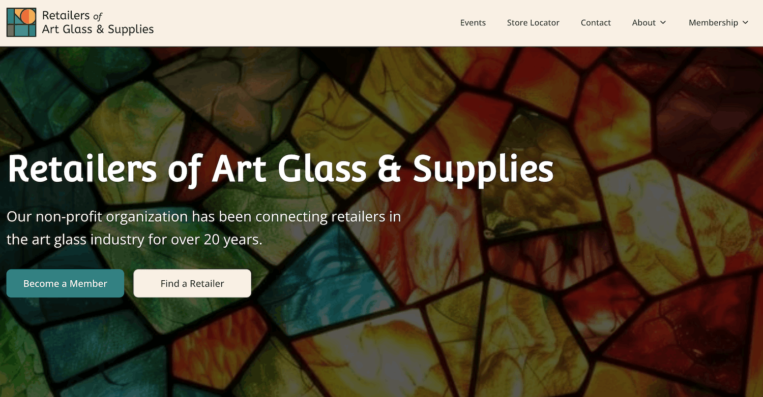 Retailers of Art Glass & Supplies
