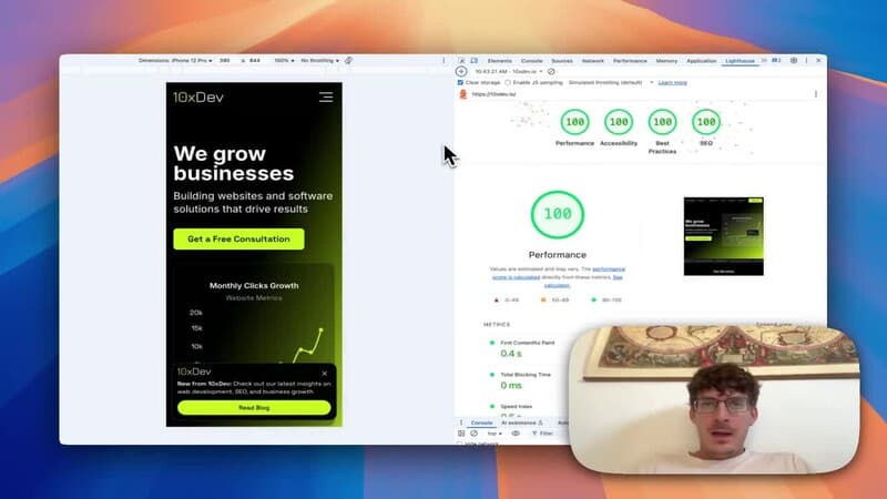 How I Audited My Next.js App: A Technical Audit Using PageSpeed Insights, Chrome Lighthouse, and Next.js Bundle Analysis