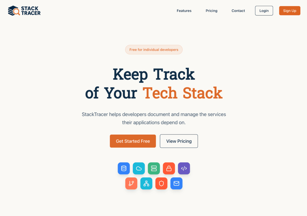 StackTracer Dashboard